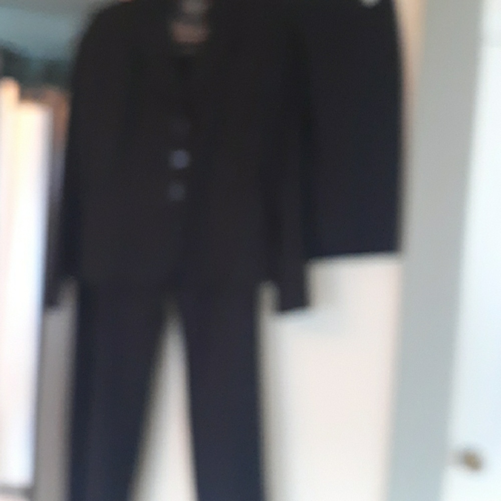 Navy pinstripe  suit 3 piece
